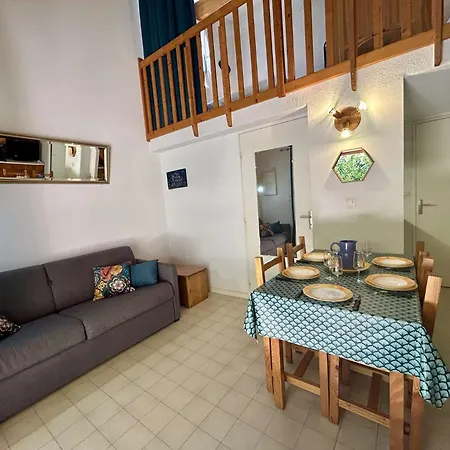 Maison T2 Mezzanine - 5 Couchages - Cap D'agde Ct134-023 בית נופש *